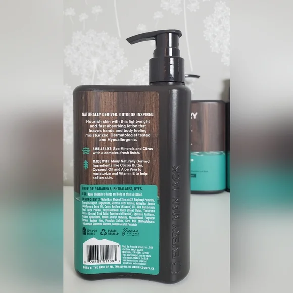 4 Every Man Jack sea set lotions-new - Picture 3 of 3